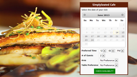 Online Restaurant Reservations Software